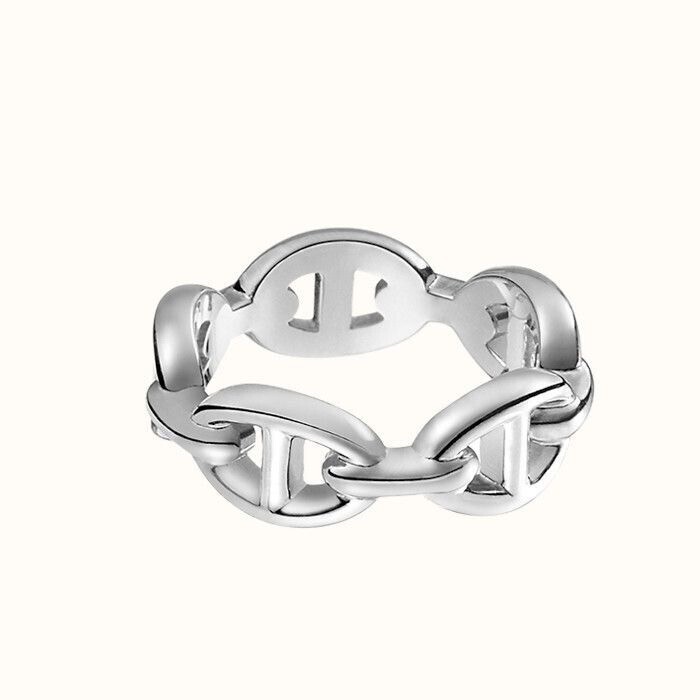 HERMES Chaine d'Ancre Enchainee エルメス アンシェネ リング