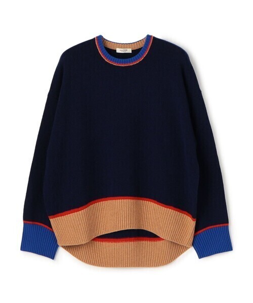 MACPHEE NZ LAMBS クルーネックプルオーバー