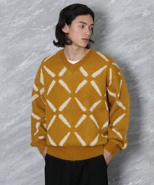 CITY TOKYO DAISEYモヘア・Vネックニット