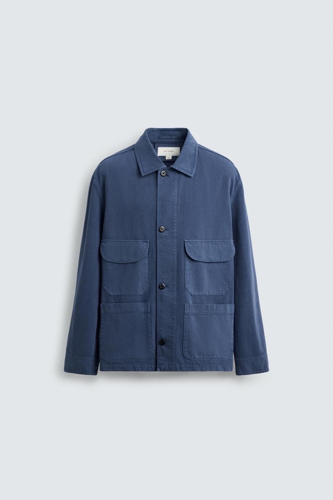 ZARA ウォッシュドポケットジャケット