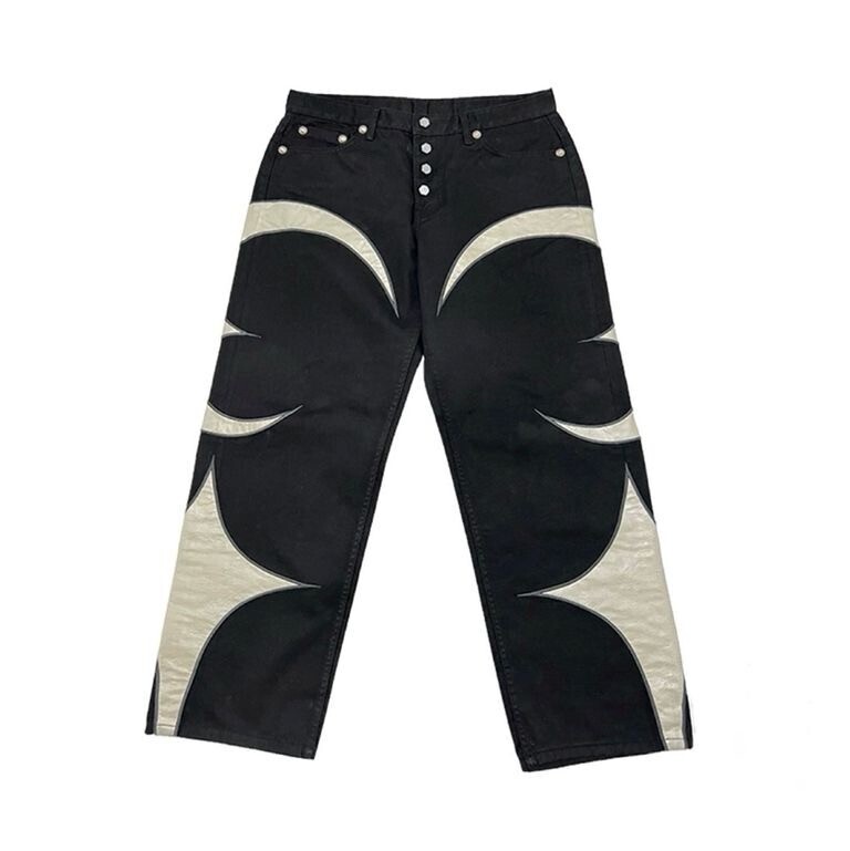 Thug Club TC Leather Washing Denim Pants
