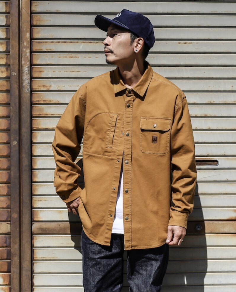 BRIXTON BUILDERS STRETCH OVERSHIRT