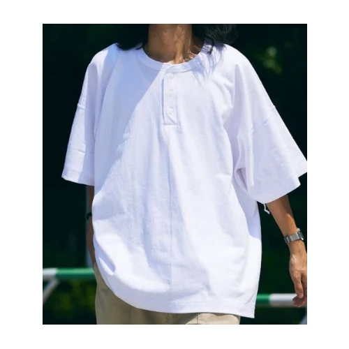 JOURNAL STANDARD Healthknit別注 ヘンリーネックTシャツ