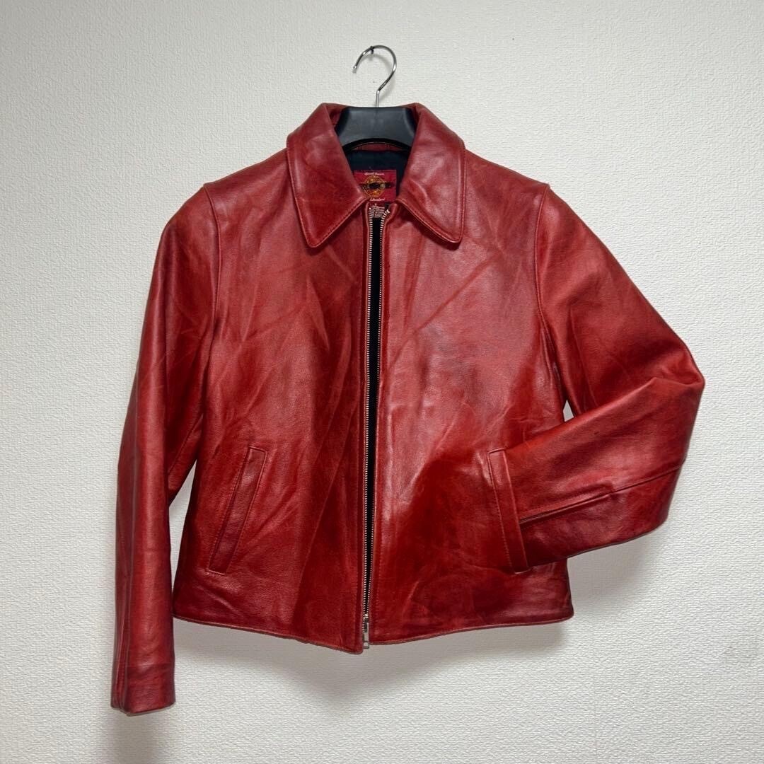 GAP 90s old GAP blue jeans leather jacket