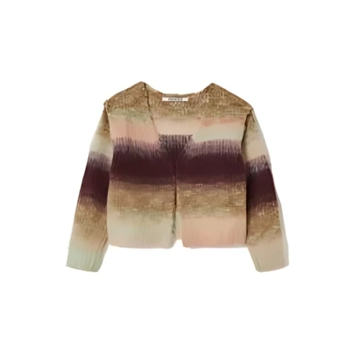 PERVERZE Gradient Stripe Wide Cardigan