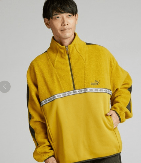 PUMA CORE HERITAGE ウィンターライズ ハーフジップ スウェット