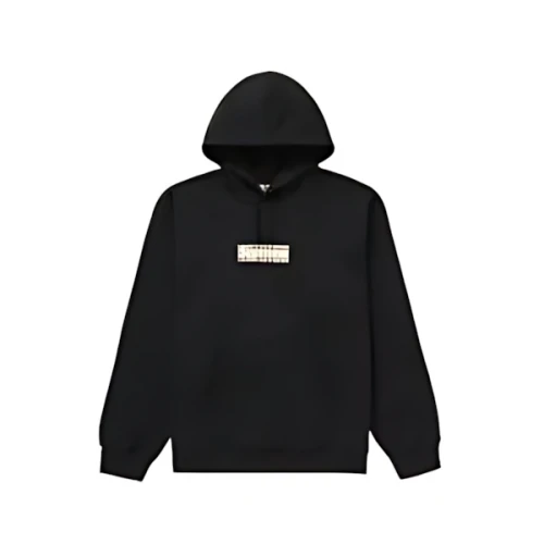 Supreme × BURBERRY Box Logo Hooded Sweatshirt