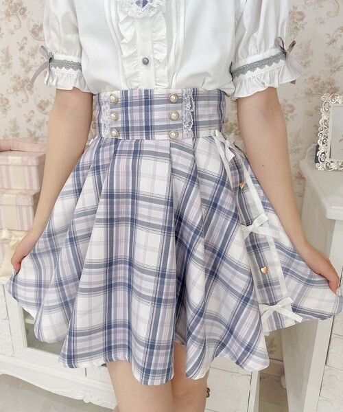ROJITA サイドリボンスカート