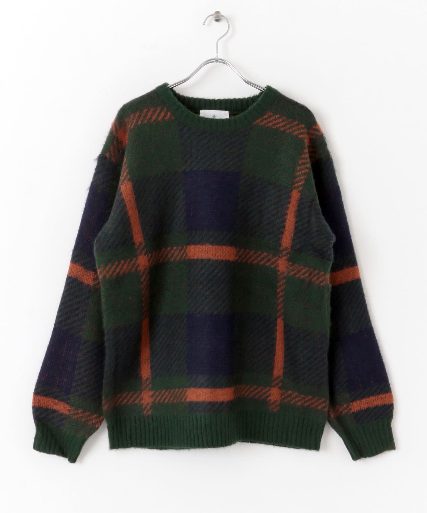 Sonny Label チェックジャガードニットプルオーバー