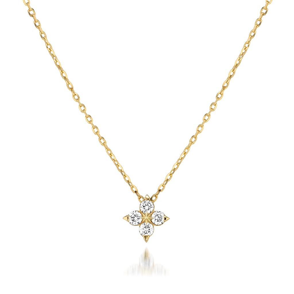 STAR JEWELRY K18 ネックレス BRIGHTEST STAR