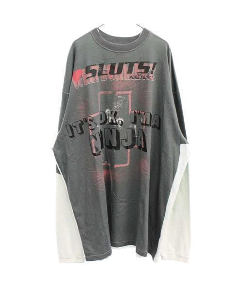 VETEMENTS ニンジャ 転写 ロンT カットソー