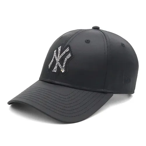NEW ERA 9FORTY / CLOTH STRAP MLB RHINESTONE SATIN NY
