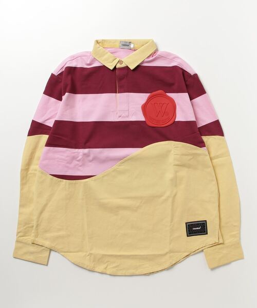 WANNA 'IN BLOOM' STRIPE RUGGER SHIRTS