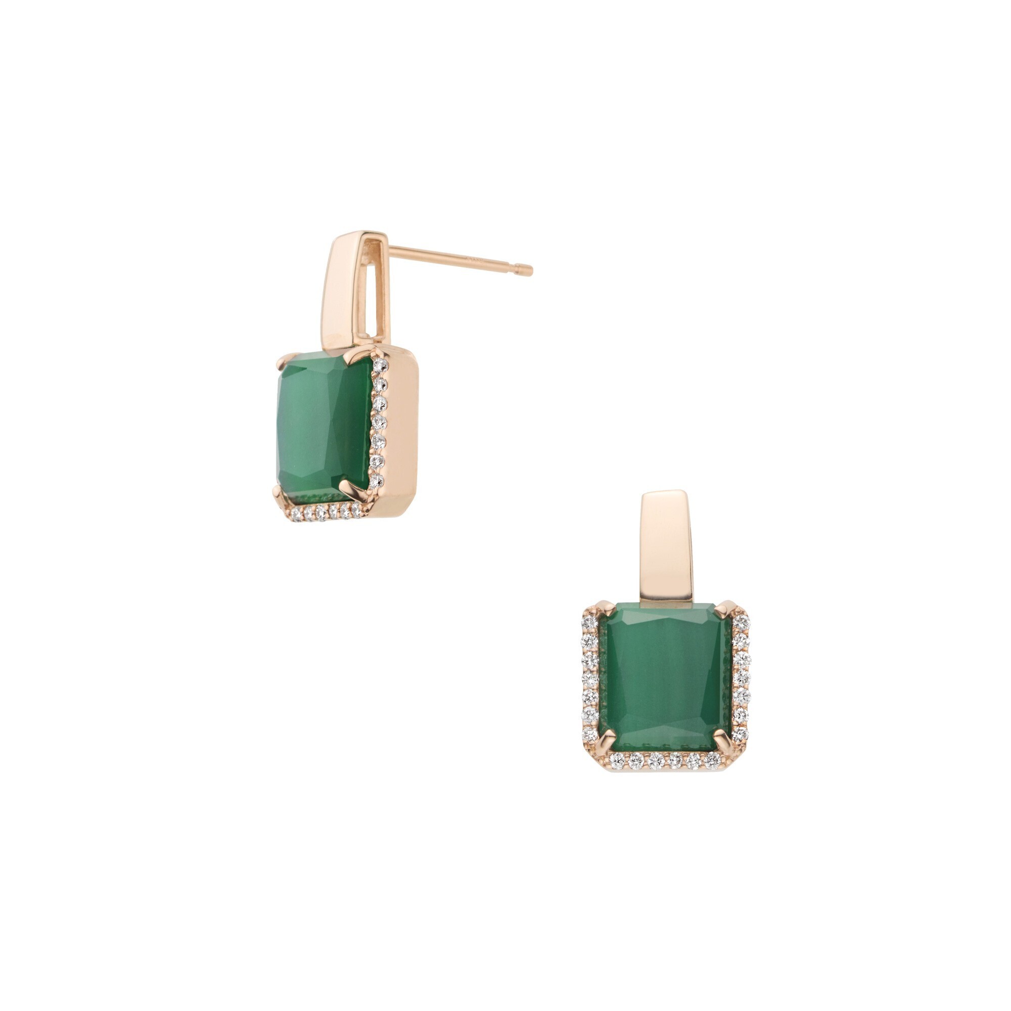 Vendome Aoyama pavé à Paris ピアス