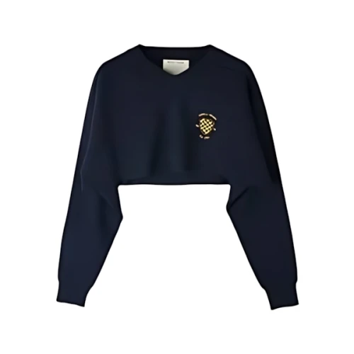 Meryll Rogge V-NECK CROPPED BOLERO SWEATER
