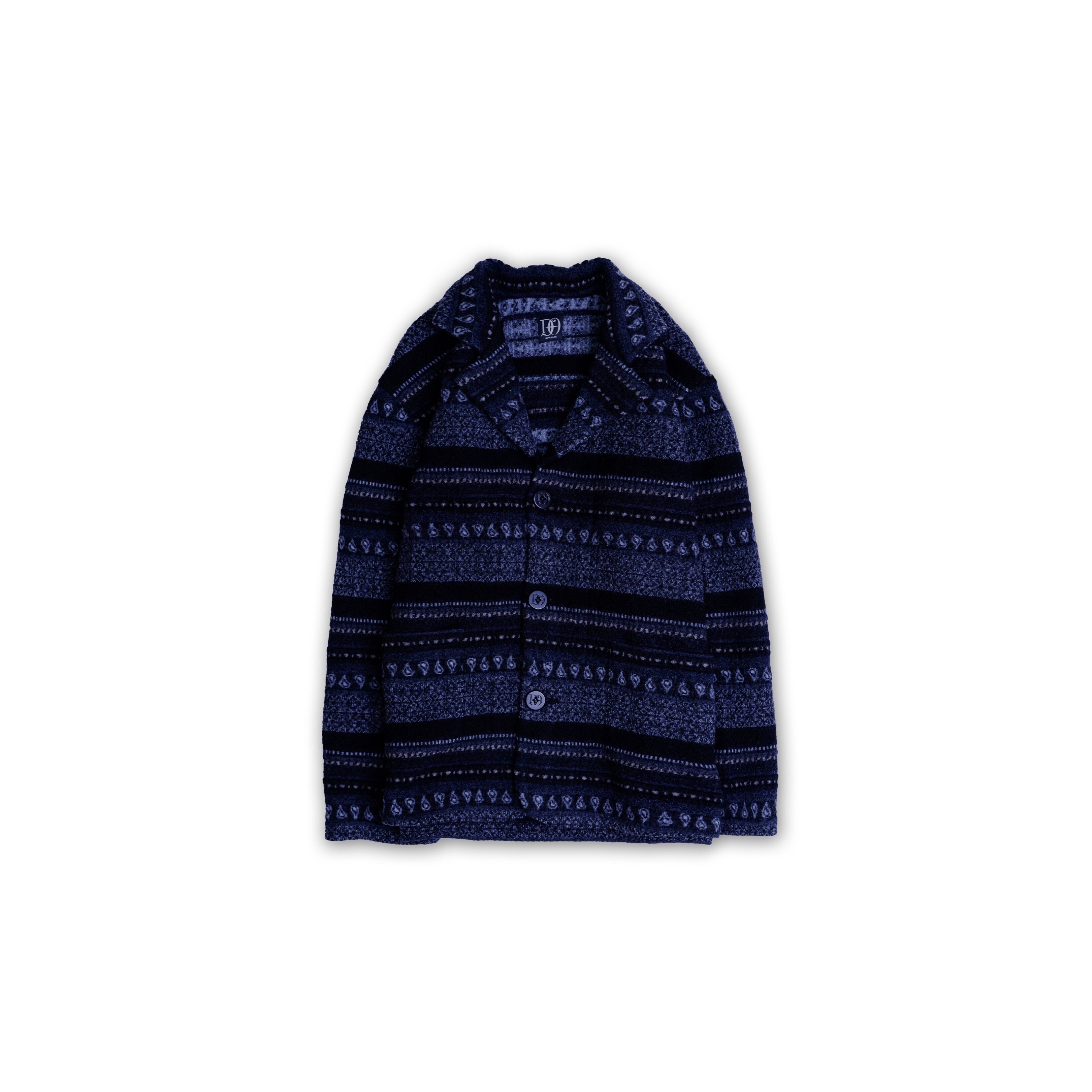 DRESS HIPPY NEW ORLEANS KNIT JACKET (NAVY)