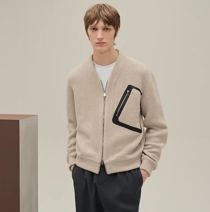 HERMES カーディガン