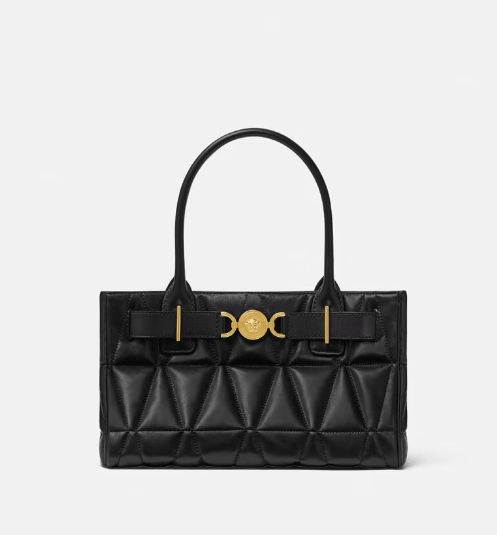 Versace キルティング トート バッグ メドゥーサ '95