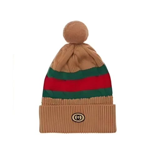 GUCCI ウェブウールニットキャップ