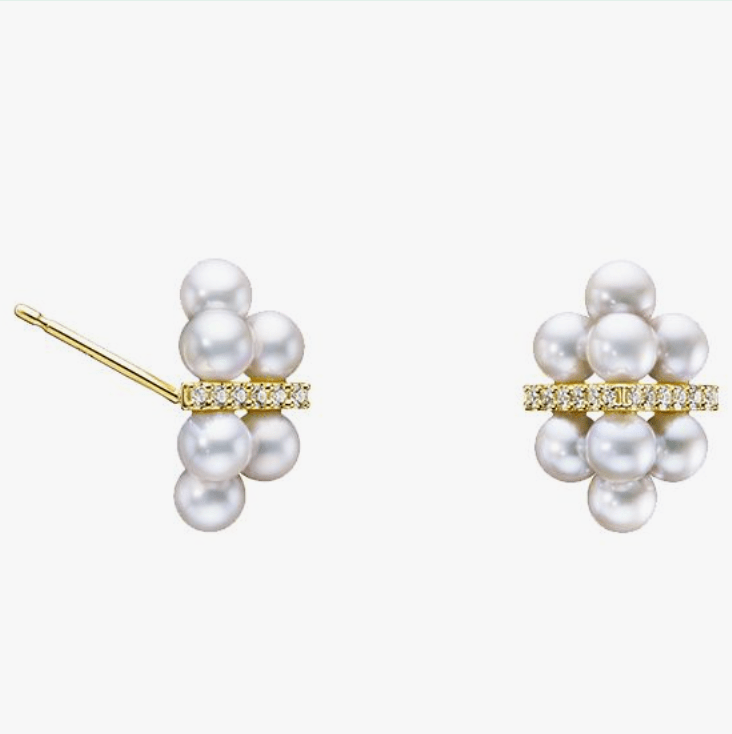 TASAKI ピラミッド パール イヤリング