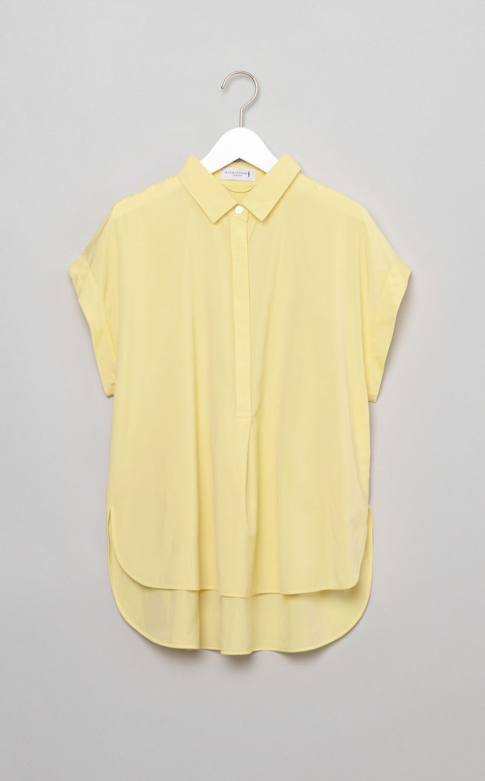MACKINTOSH レーヨンシャツカラーブラウス
