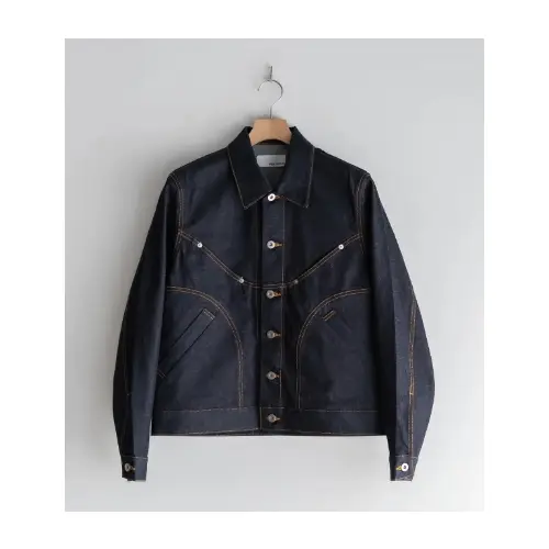 sage NATION RAW DENIM JIJI JACKET