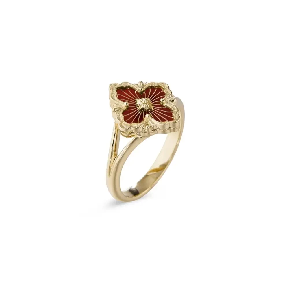 BUCCELLATI OPERA TULLE ENAMEL RING