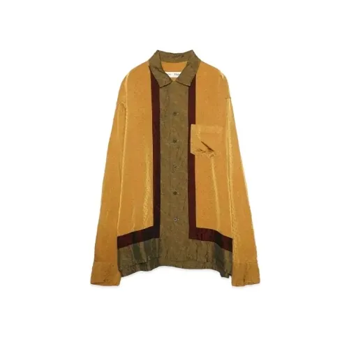 TOGA VIRILIS Cupra panel shirt