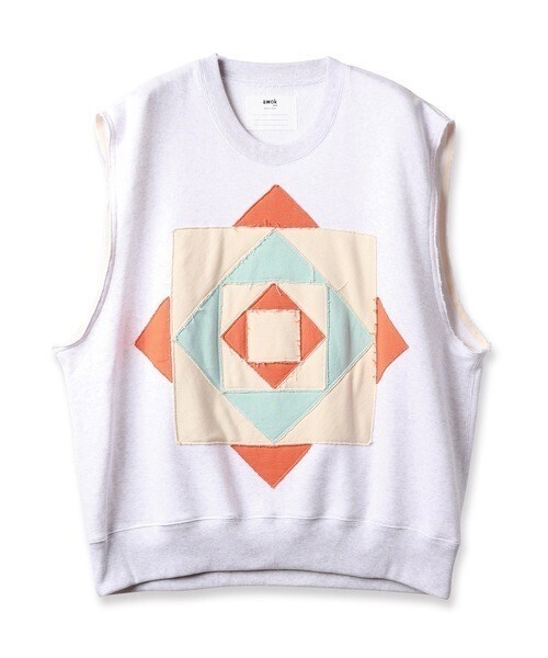 amok PATCHWORK DETAIL NO SLEEVE