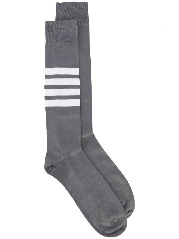 THOM BROWNE. NEW YORK 4BARストライプ ロングソックス