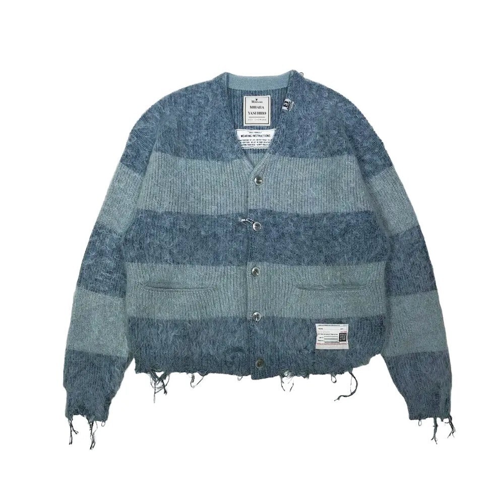 Maison MIHARA YASUHIRO mohair knit cardigan