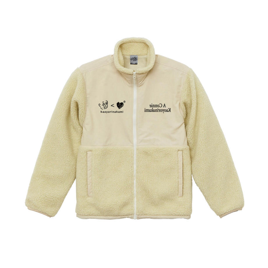 kaoyorinakami Connie boa-fleece