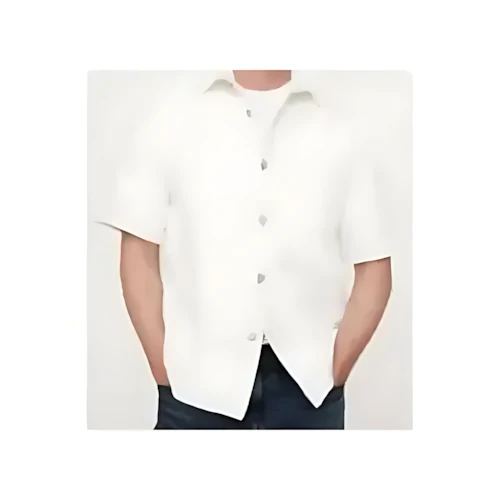 BANANA REPUBLIC リラックスフィット ショートスリーブ デニムシャツ