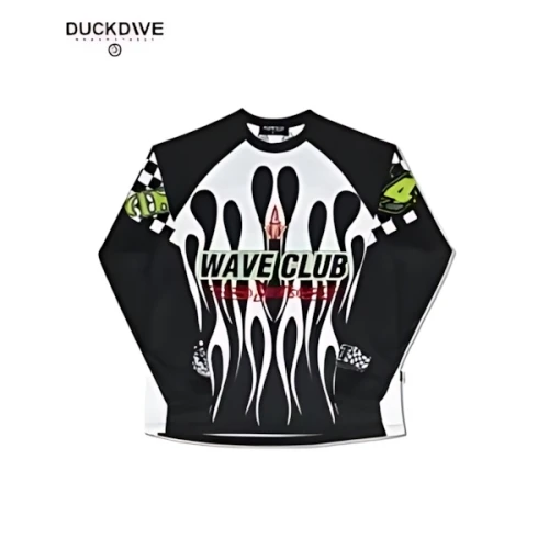 DUCKDIVE AFTER FIRE MESH LONG SLEEVE