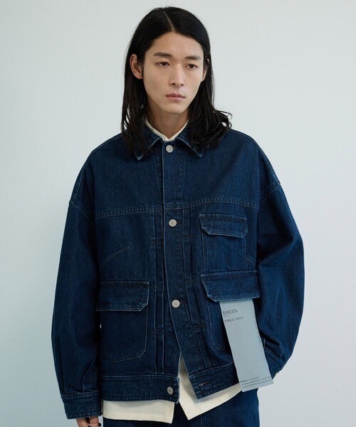 PUBLIC TOKYO SHIOTA オーバーデニムジャケット