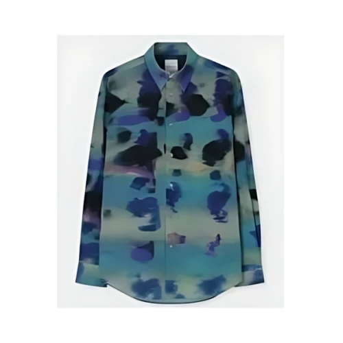 Paul Smith "Ink Spill" プリント シャツ