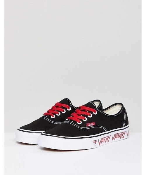 VANS Authentic Sneakers With Sketch Sidewall