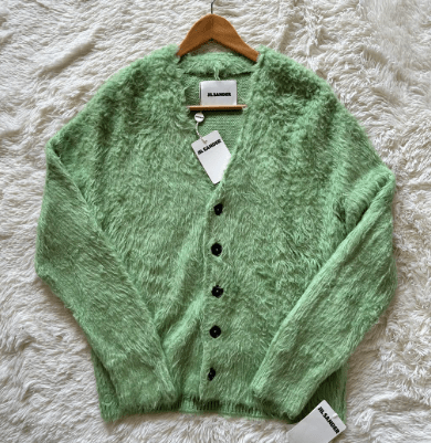 JIL SANDER シルクカーディガン