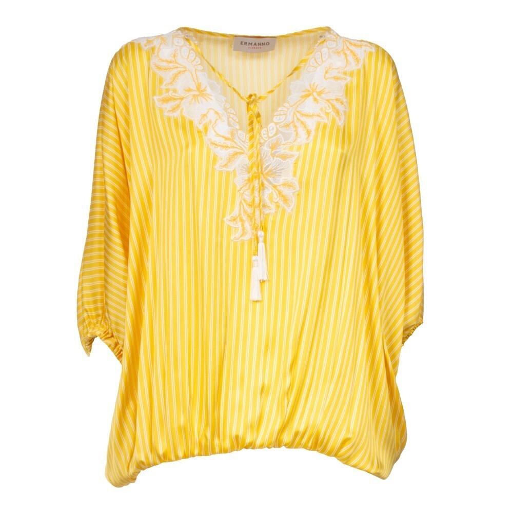 ERMANNO FIRENZE Flowered Blouse