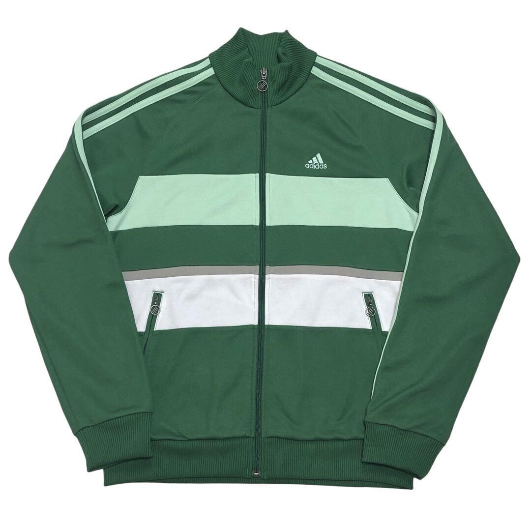adidas トラックジャケット ジャージ ボーダー