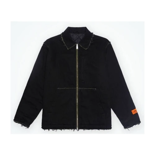Heron Preston REBUILT DENIM JACKET "BLACK"