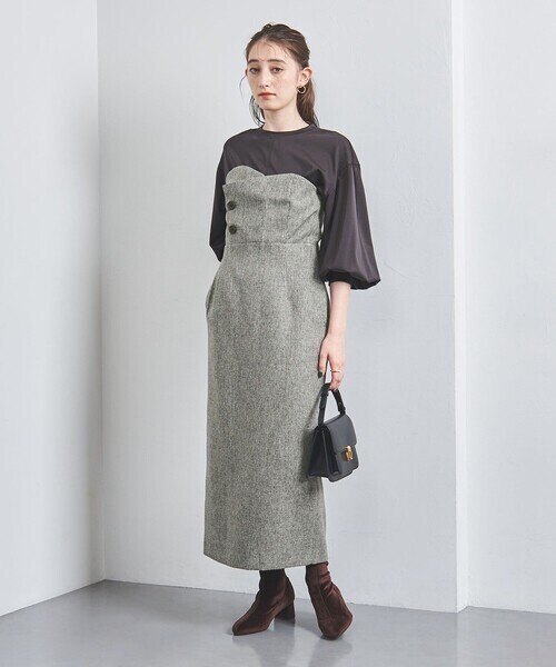 UNITED ARROWS P ビスチェ ワンピース