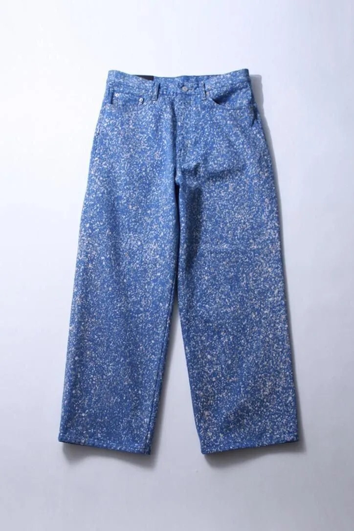 soe Flower Splashed Regular Jeans