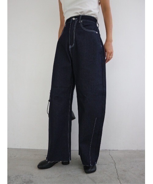 TRUNC 88 Rigid Denim Curve Pants