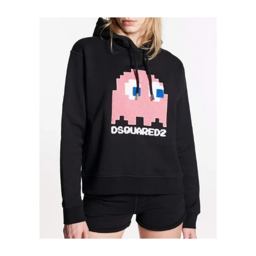 DSQUARED2 Pac-Man コットンフーディー