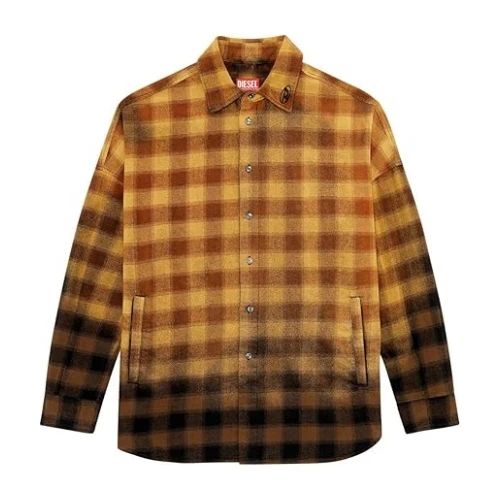 DIESEL メンズ チェック シャツ