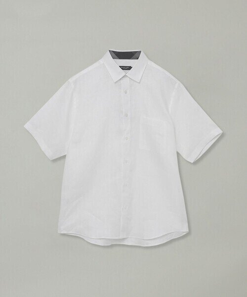 BLACK LABEL CRESTBRIDGE シャイニーリネンシャツ