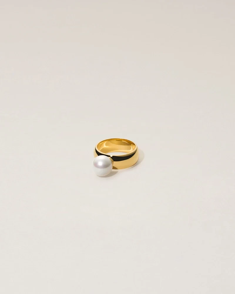 SARARTH VEGAN PEARL RING Ⅱ - K24P