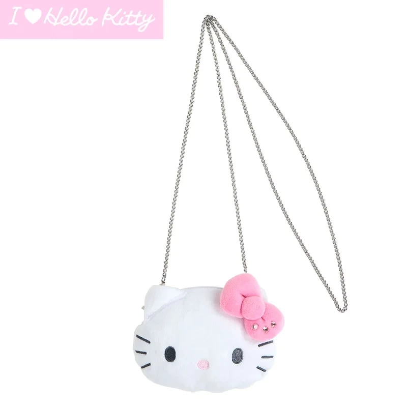 Sanrio チェーンショルダー付きコインケース（I Love Hello Kitty）