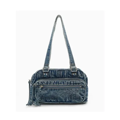 Matin Kim MATIN DUST DENIM ONE POCKET SHOULDER BAG